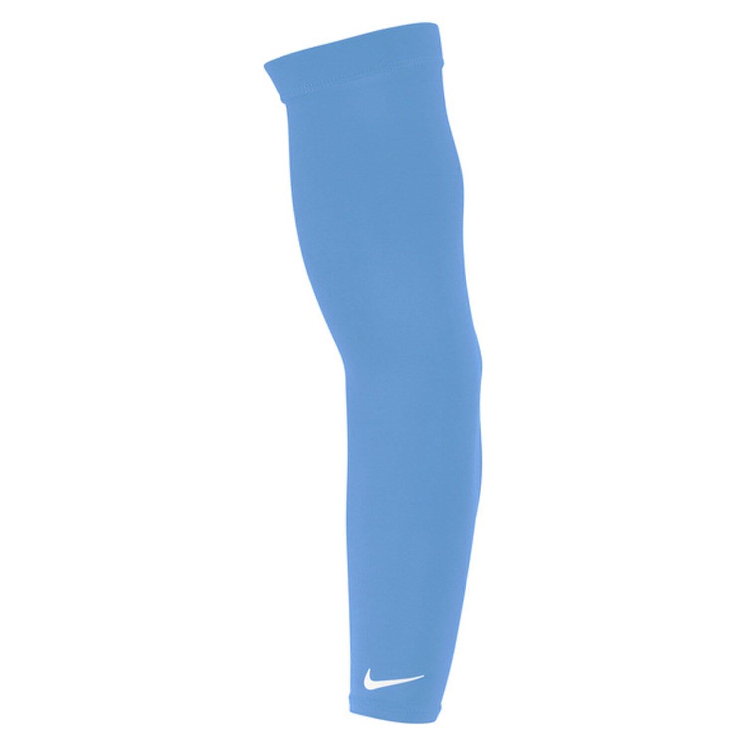 blue nike arm sleeve