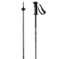 Salomon Kaloo Junior Alpine Ski Poles - Black/Green