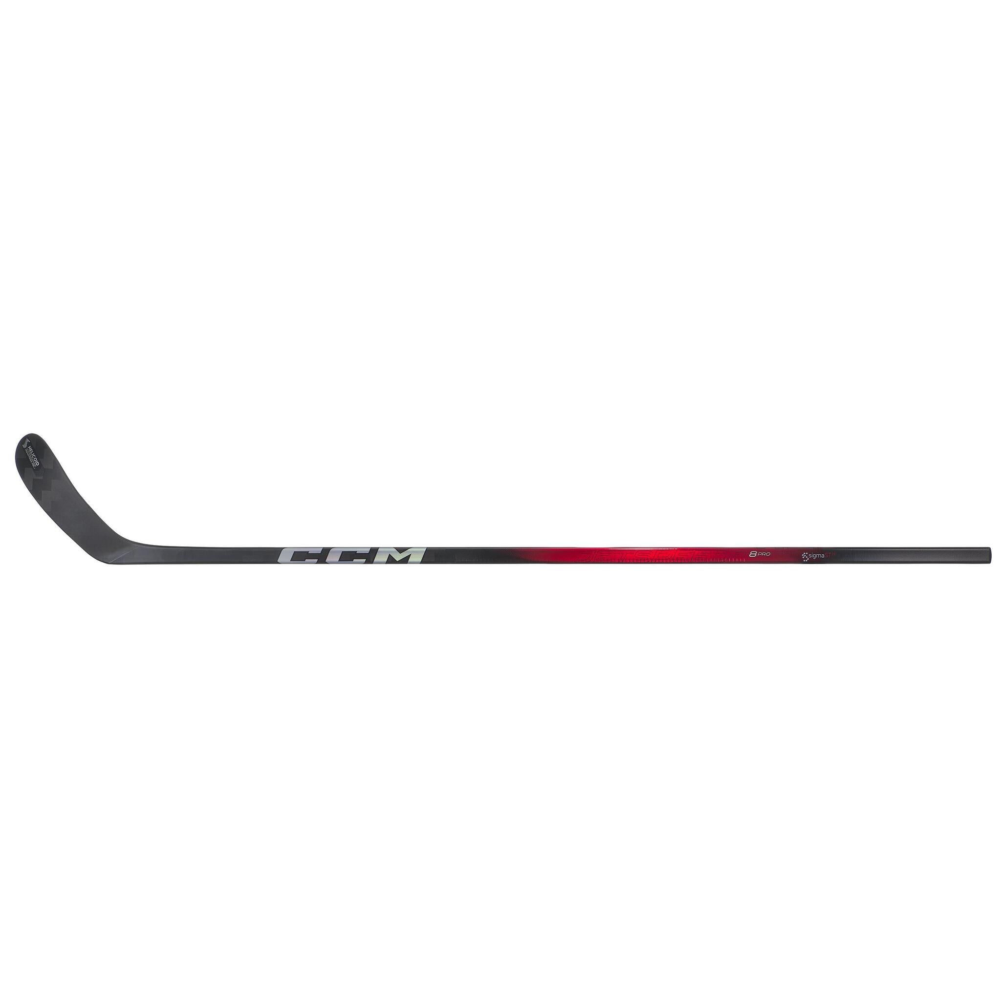 CCM JetSpeed FT8 Pro Red Junior Hockey Stick (2025) | Source for