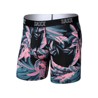 Boxer Droptemp All Day Cooling de Saxx - Jungle Tropicale/Noir