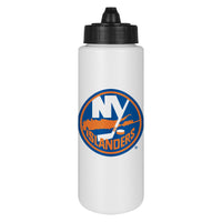 Inglasco NHL Tallboy Water Bottle With Membrane Lid - New York Islanders