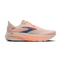 Chaussures De Course Ghost 18 De Brooks Pour Femmes - Blanc/Pêche/Gris