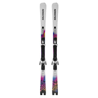Salomon Addikt Pro 66 + MI12 GW Alpine Ski Set - White/Race Blue