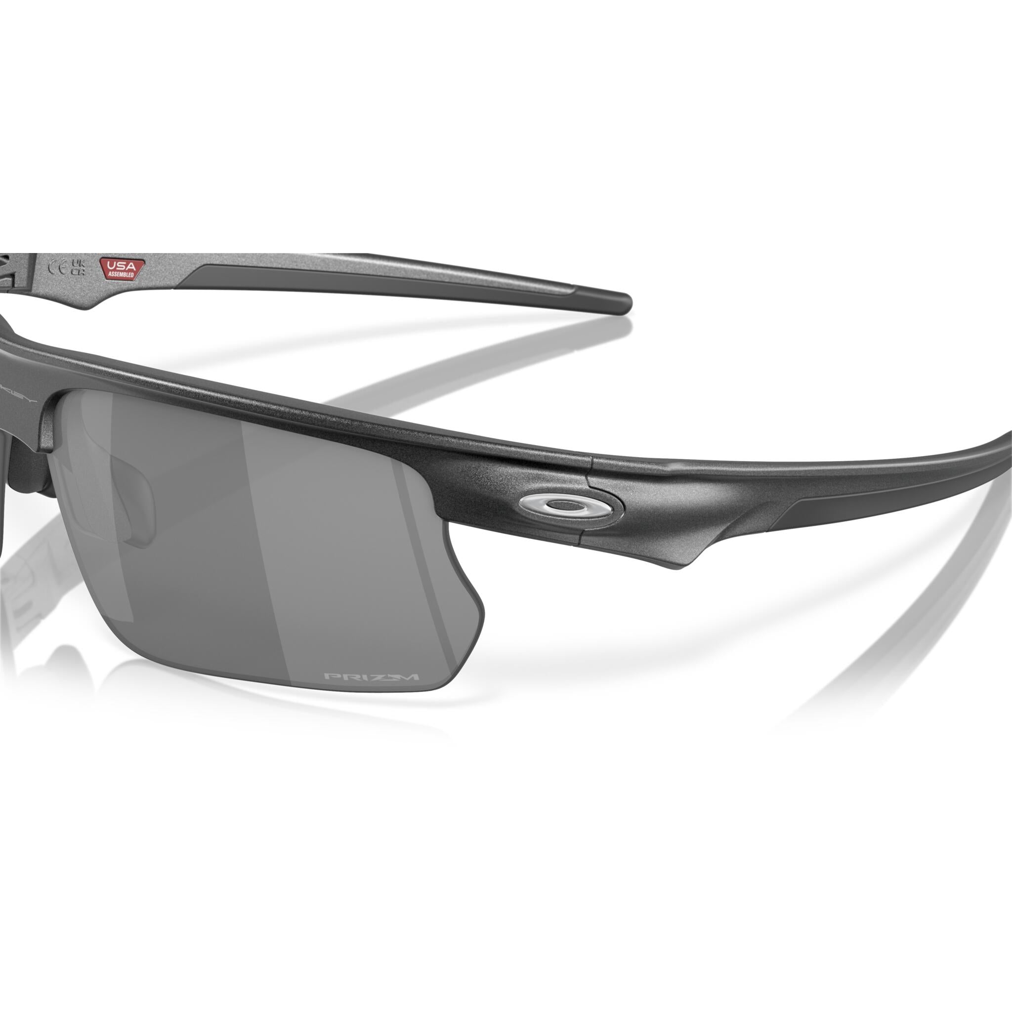 Oakley Bisphaera Black Lens Sunglasses - Steel | Source for Sports