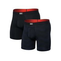 Saxx Multi-Sport Mesh Boxer Brief (2-Pack) - Full Tilt Chevron
