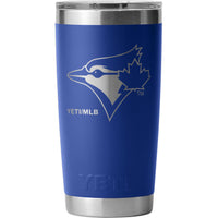 Yeti Rambler 591 ml (20 oz.) Tumbler with MagSlider Lid - Blue Jays MLB Edition