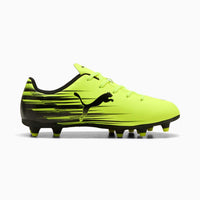Crampons De Soccer Attacanto II De Puma Pour Junior - Alerte Jaune/Noir