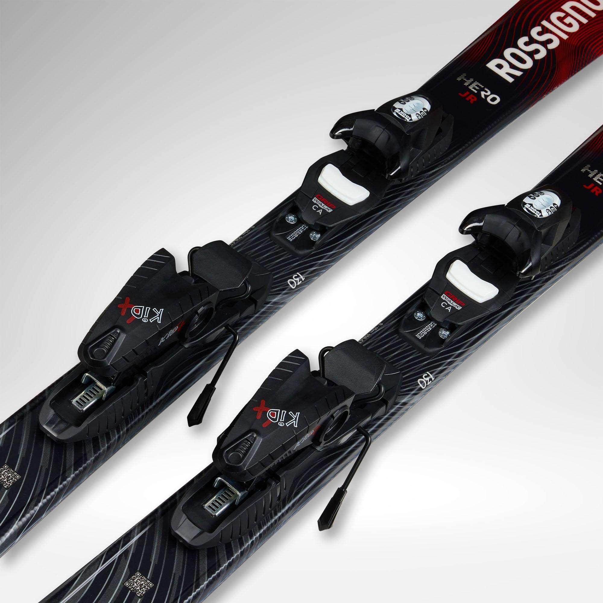Rossignol Hero Jr 100-140 + KID4 Binding Junior Alpine Ski Set (26