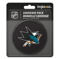 Souvenir Collectionneur NHL De Palet De Hockey De Inglasco - San Jose Sharks