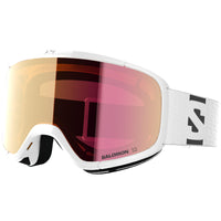 Lunettes De Ski Alpin Lumi De Salomon Pour Junior - Blanc/Rubis