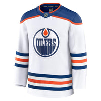 Maillot De Hockey De Première Qualité De Fanatics - Edmonton Oilers/Blanc
