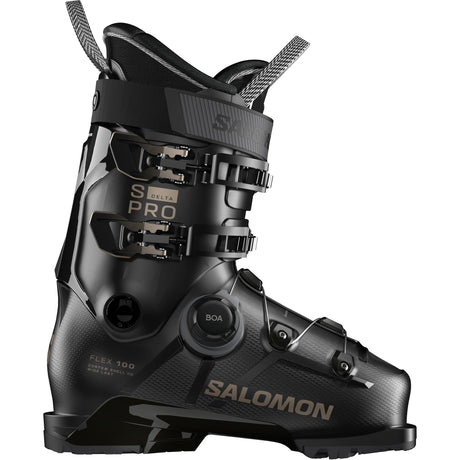 Bottes De Ski Alpin S/Pro Delta Boa 100 De Salomon Pour Hommes - Noir/Titane | La Source du Sport
