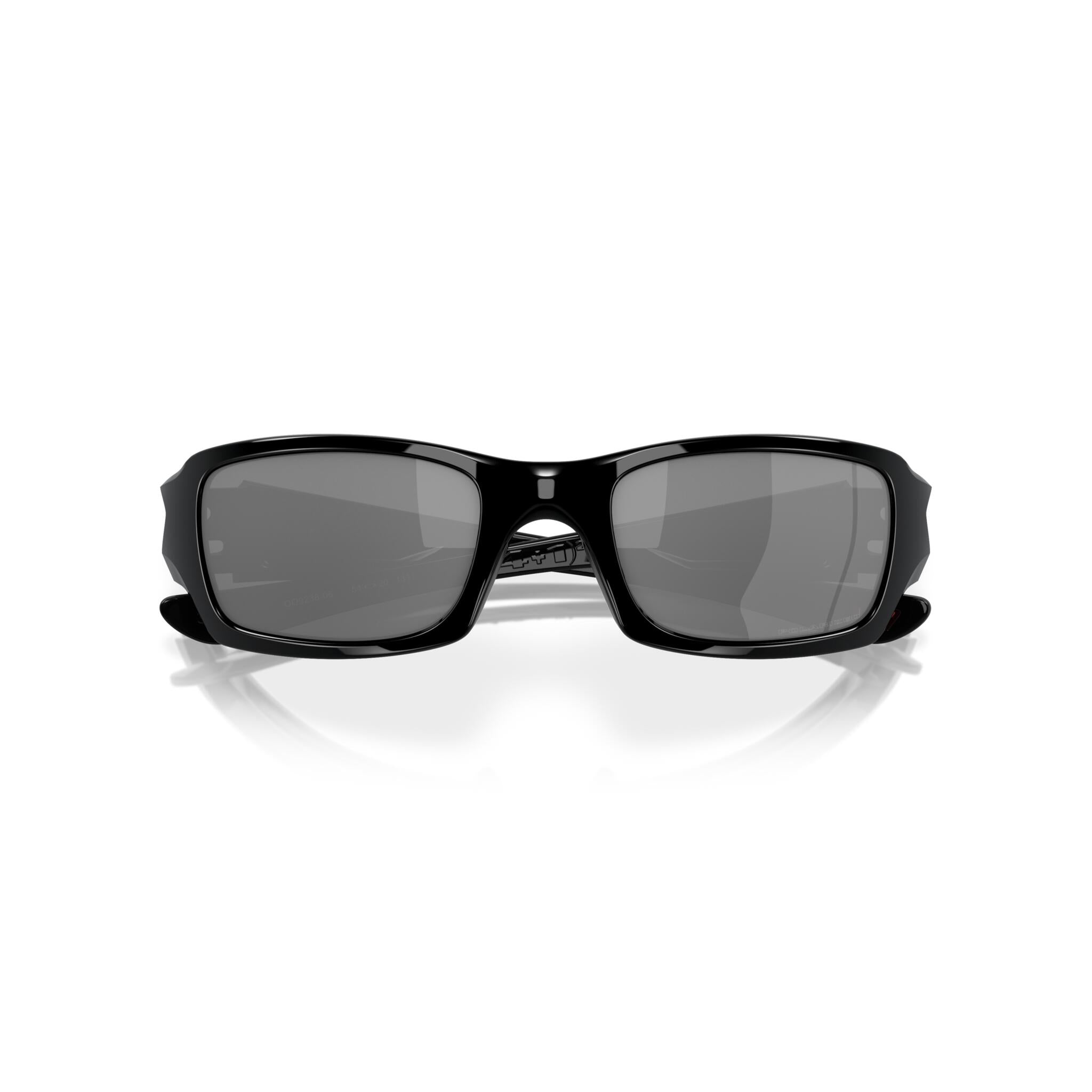 Oakley Fives Squared Black Lens Sunglasses - Polished Black Oakley Fives Squared Black Lens Sunglasses - Polished Black