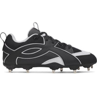 Under Armour Yard Icon MT Men's Baseball Cleats - Black/Anthracite