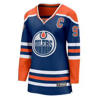 Fanatics Connor McDavid Edmonton Oilers Women's Breakaway Hockey Jersey - Royal