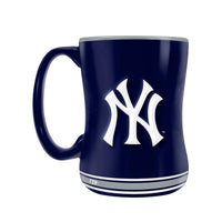 Tasse Sculptée Team Crest (14 oz) De Inglasco - New York Yankees