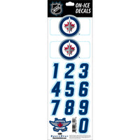 Sportstar NHL Helmet Decals - Winnipeg Jets