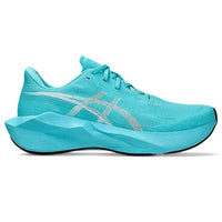 Asics Novablast 6 Men's Running Shoes - Energy Aqua/White