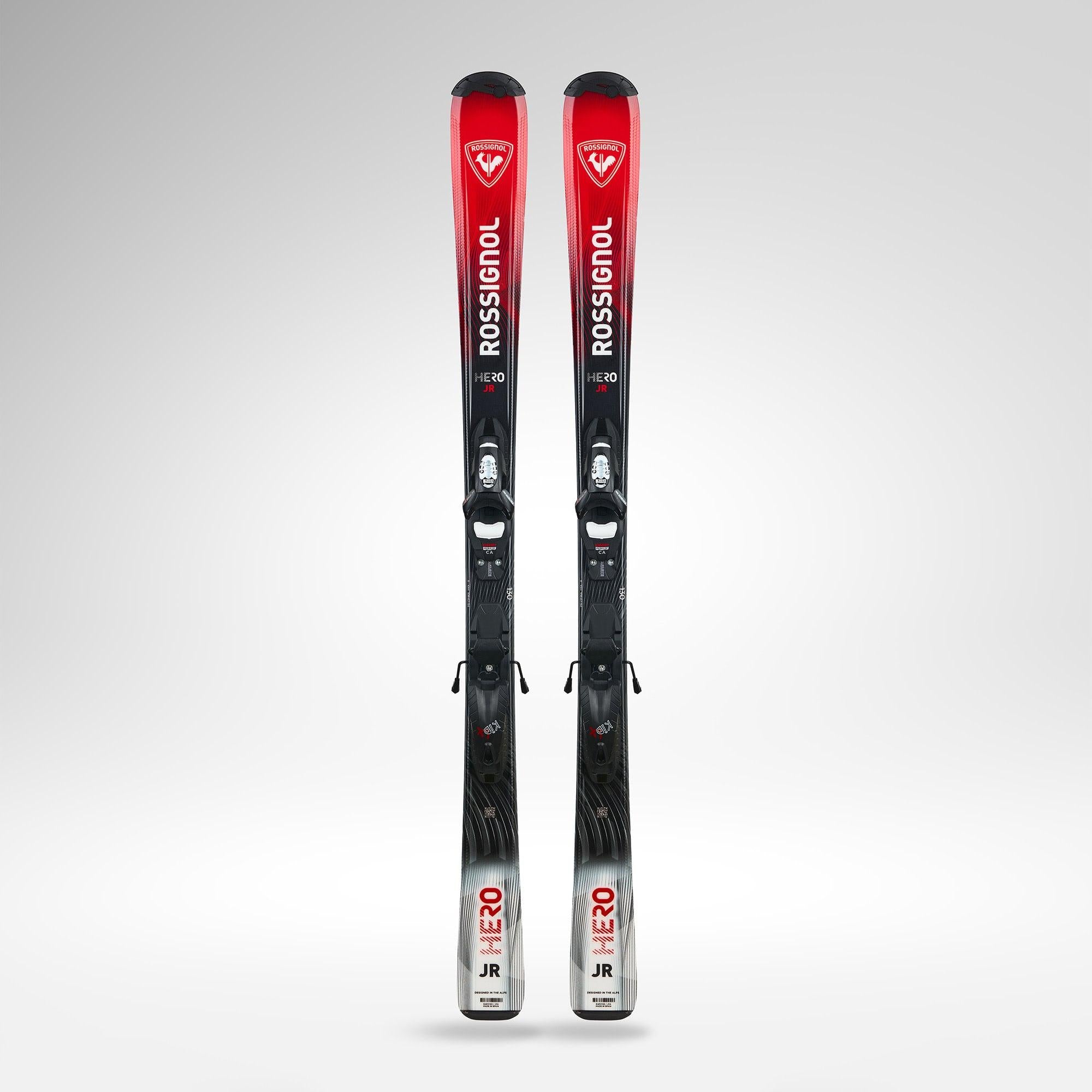 スキー ROSSIGNOL HERO jr 140cm Rossignol Hero Jr 100-140 + KID4 Binding Junior Alpine Ski Set (26