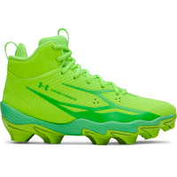 Chaussure à Crampons De Football Spotlight Hammer Jr. De Under Armour Pour Jeunes - Hyper vert