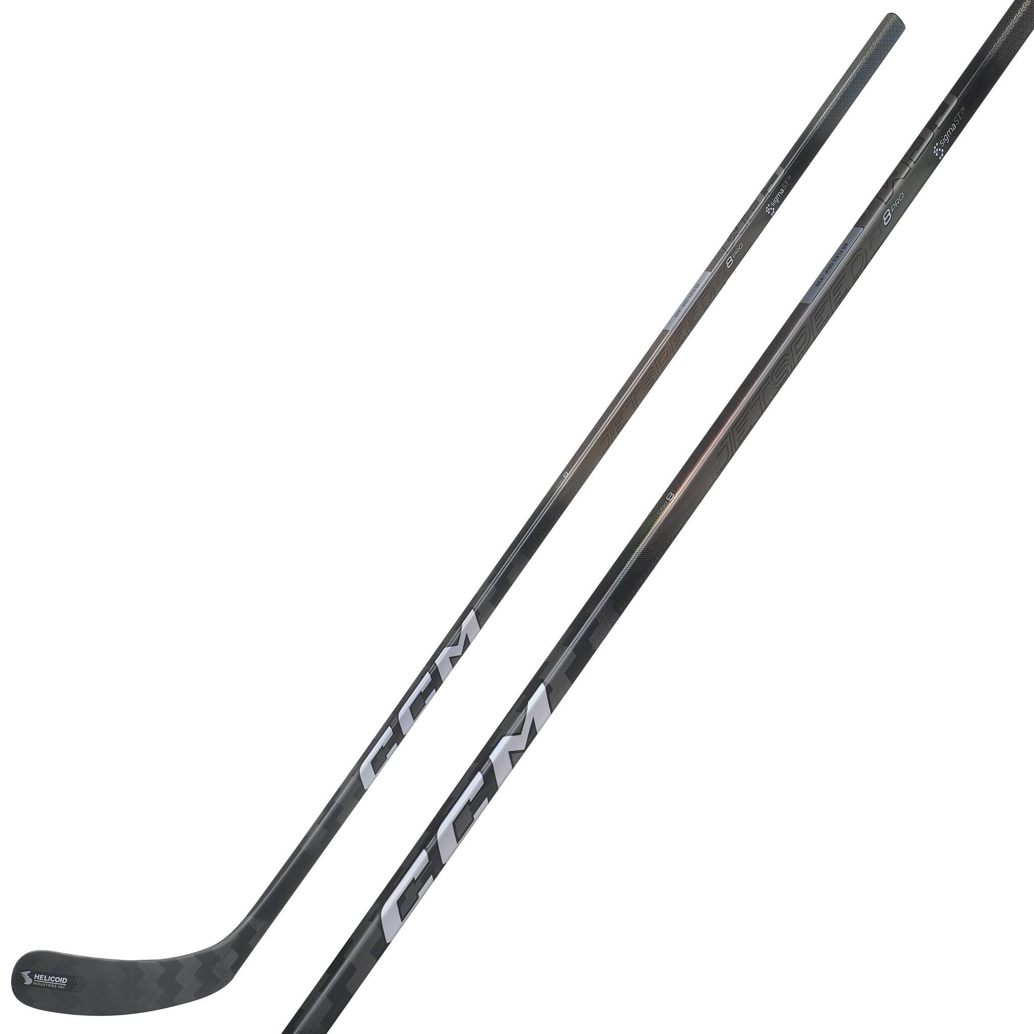 CCM JetSpeed FT8 Pro Charcoal Intermediate Hockey Stick (2025