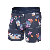 Saxx Quest Quick-Dry Mesh Boxer Brief - Sunny Adventure