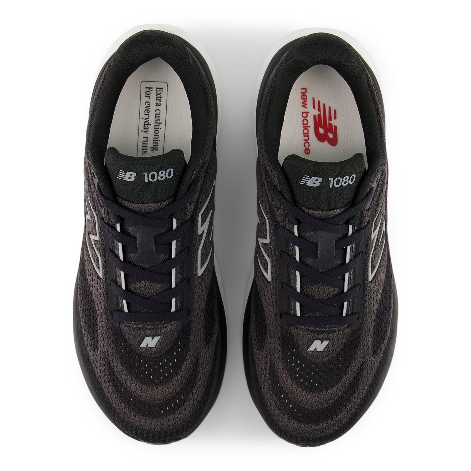 New Balance 1080 V15 Women's Running Shoes - Black/Slate Grey