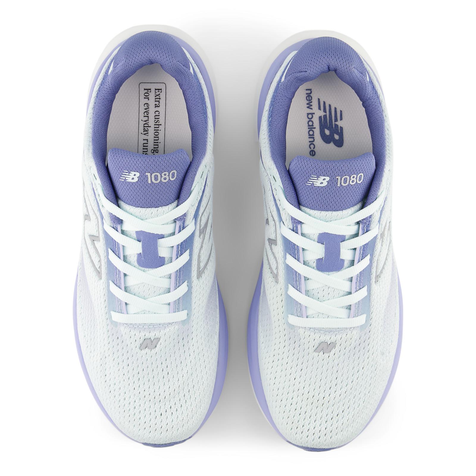 New Balance 1080 V15 Women's Running Shoes - Glint Blue/Silver