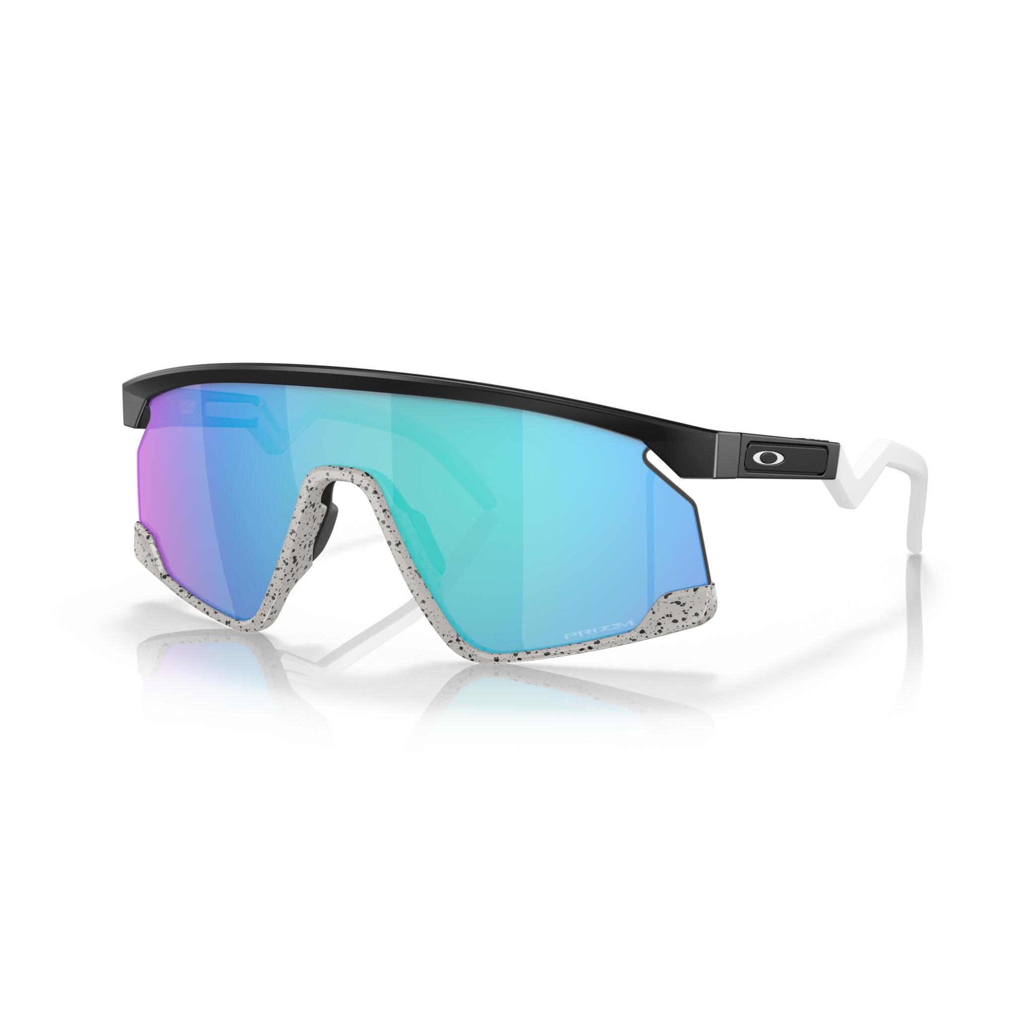 Oakley BXTR Sapphire Lens Sunglasses - Black/Grey | Source for Sports