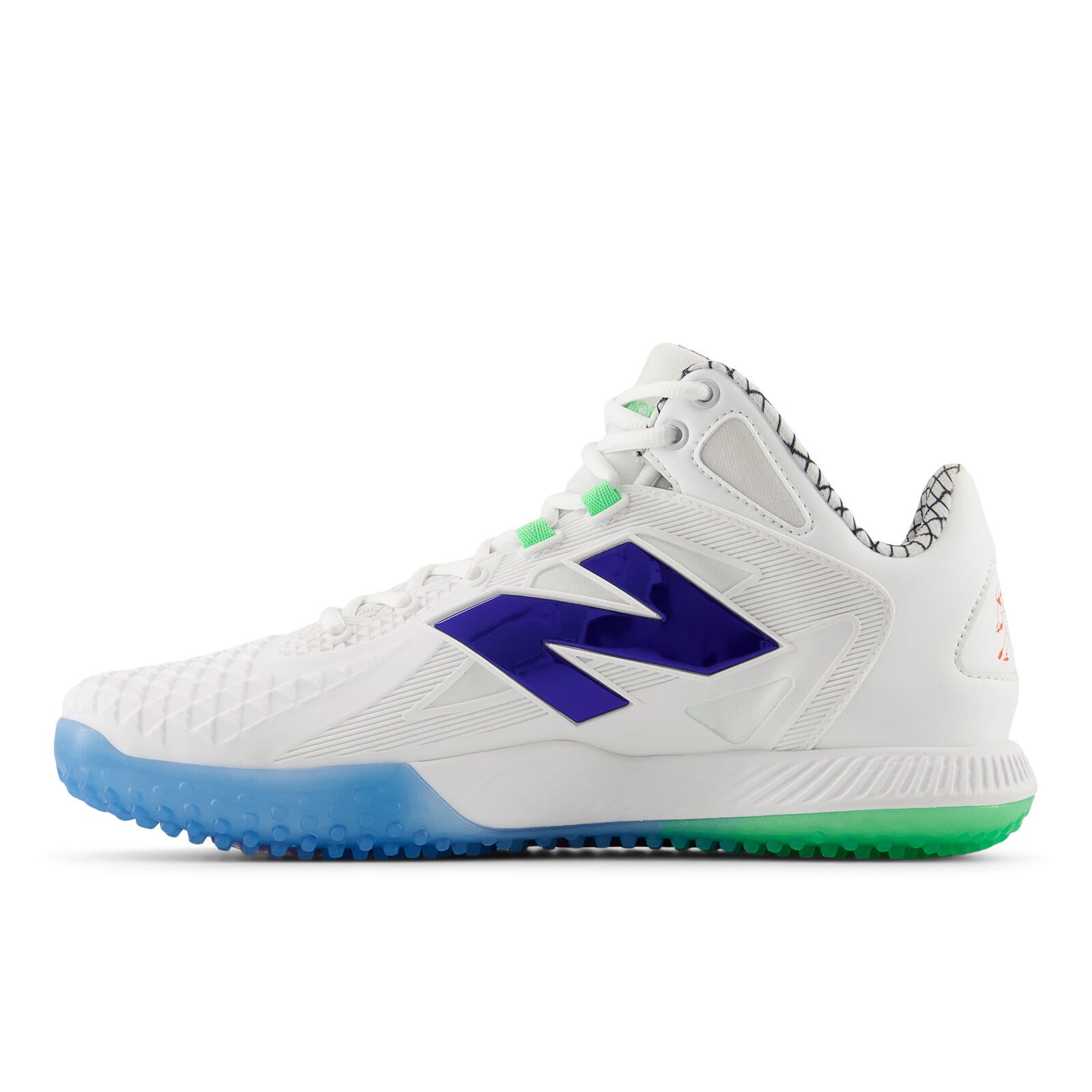 New Balance FuelCell OHTANI 1 Turf Baseball Shoes - White | Source