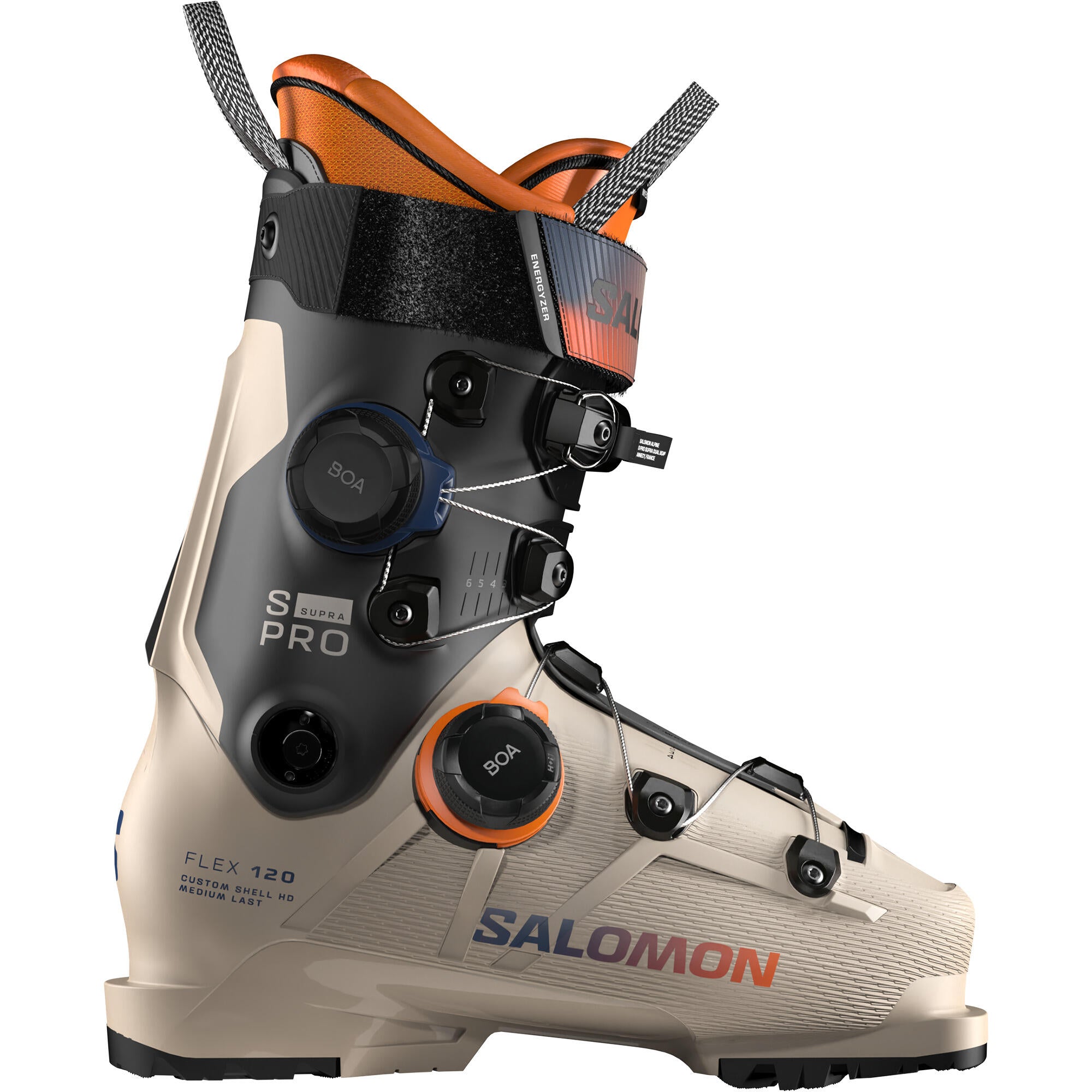 Salomon S/Pro Supra Dual Boa® 120 Men's Alpine Ski Boots - Humus