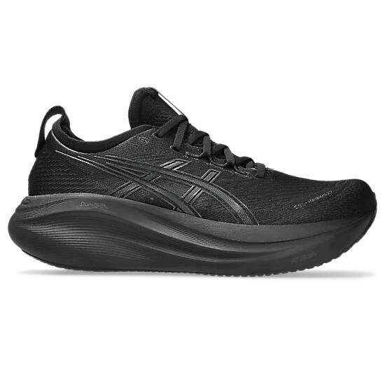 Asics Gel-Nimbus 27 Men's Running Shoes - Black/Graphite Grey