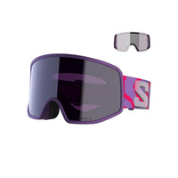 Salomon Sentry Pro Sigma Unisex Ski Goggles (With Extra Lens) - Pansy