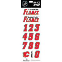 Sportstar NHL Helmet Decals - Calgary Flames