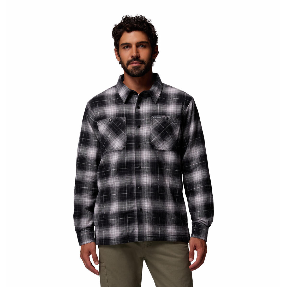 Columbia Cornell Woods Men's Fleece Lined Shirt Jacket | Source