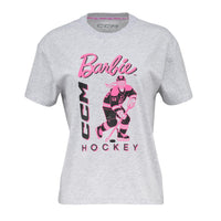 Barbie™ x CCM Grey Short Sleeve T‑Shirt