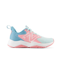 New Balance Rave Run V2 Youth Running Shoes - Glint Blue/Double Bubble