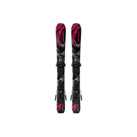Ensemble de ski alpin L QST Noir XS + C5 de Salomon pour junior