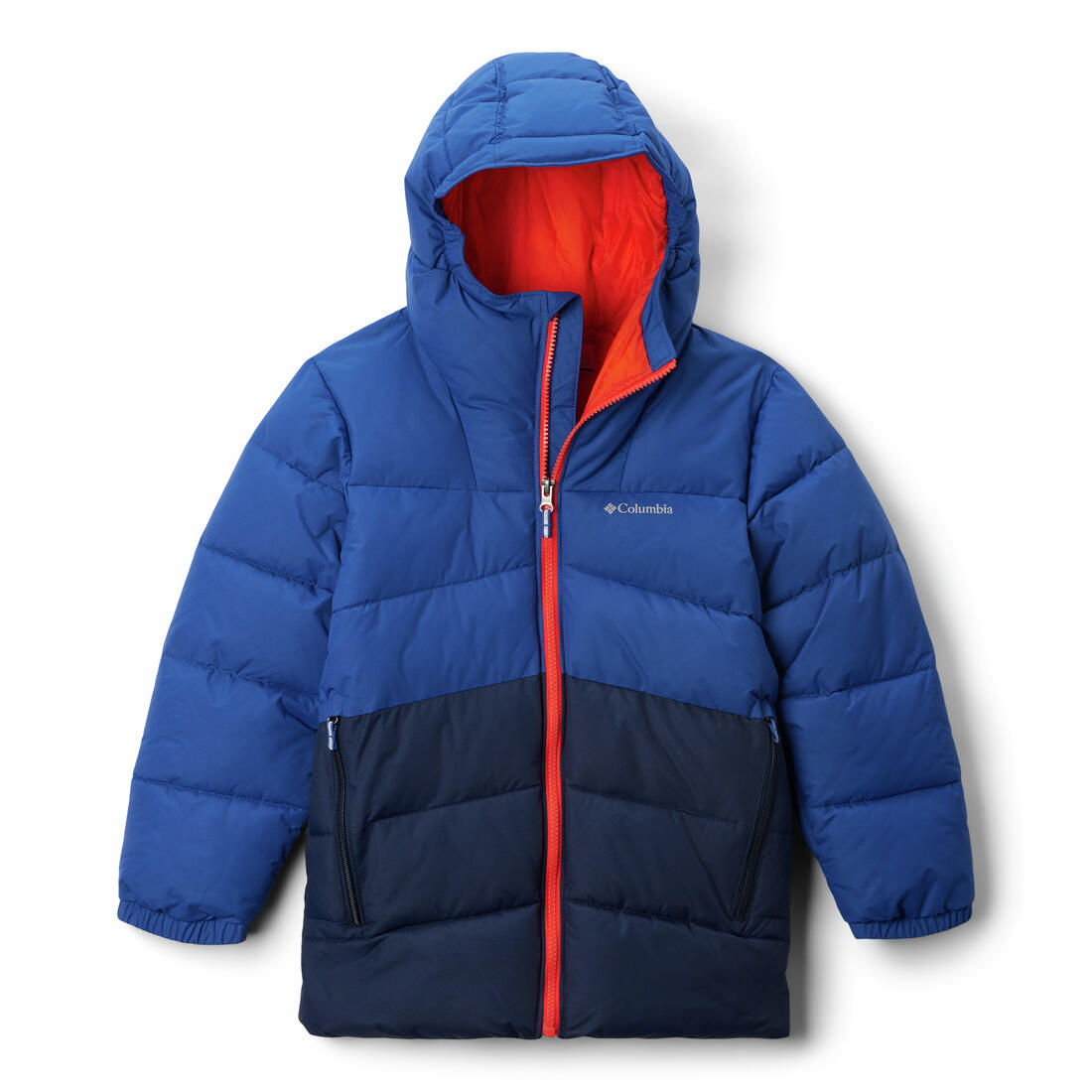 Columbia hooded puffer jacket レッド ライトブルー Columbia Arctic Blast II Boys' Jacket | Source for Sports