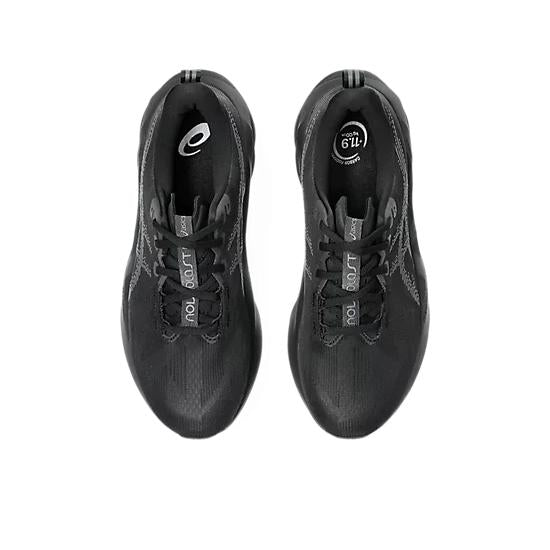 Asics Novablast 5 Men's Running Shoes - Black/Carrier Grey