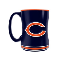 Tasse Sculptée Team Crest (14 oz) De Inglasco - Chicago Bears