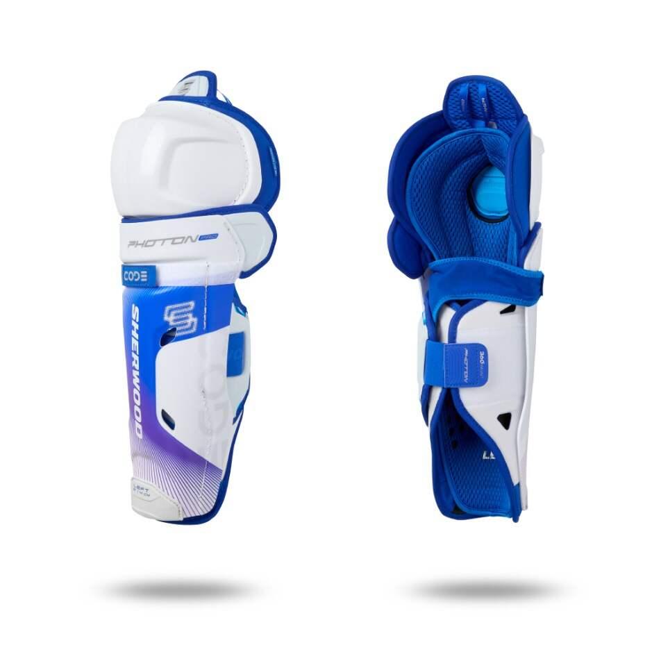 Sherwood Code Photon Pro Senior Hockey Shin Guards | Source for Sports