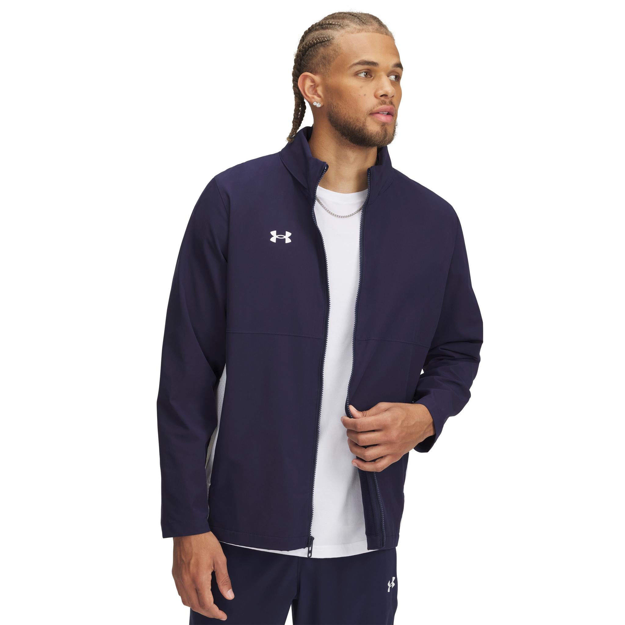 Under Armour Rival Stretch Woven Men's Full-Zip Jacket | Source