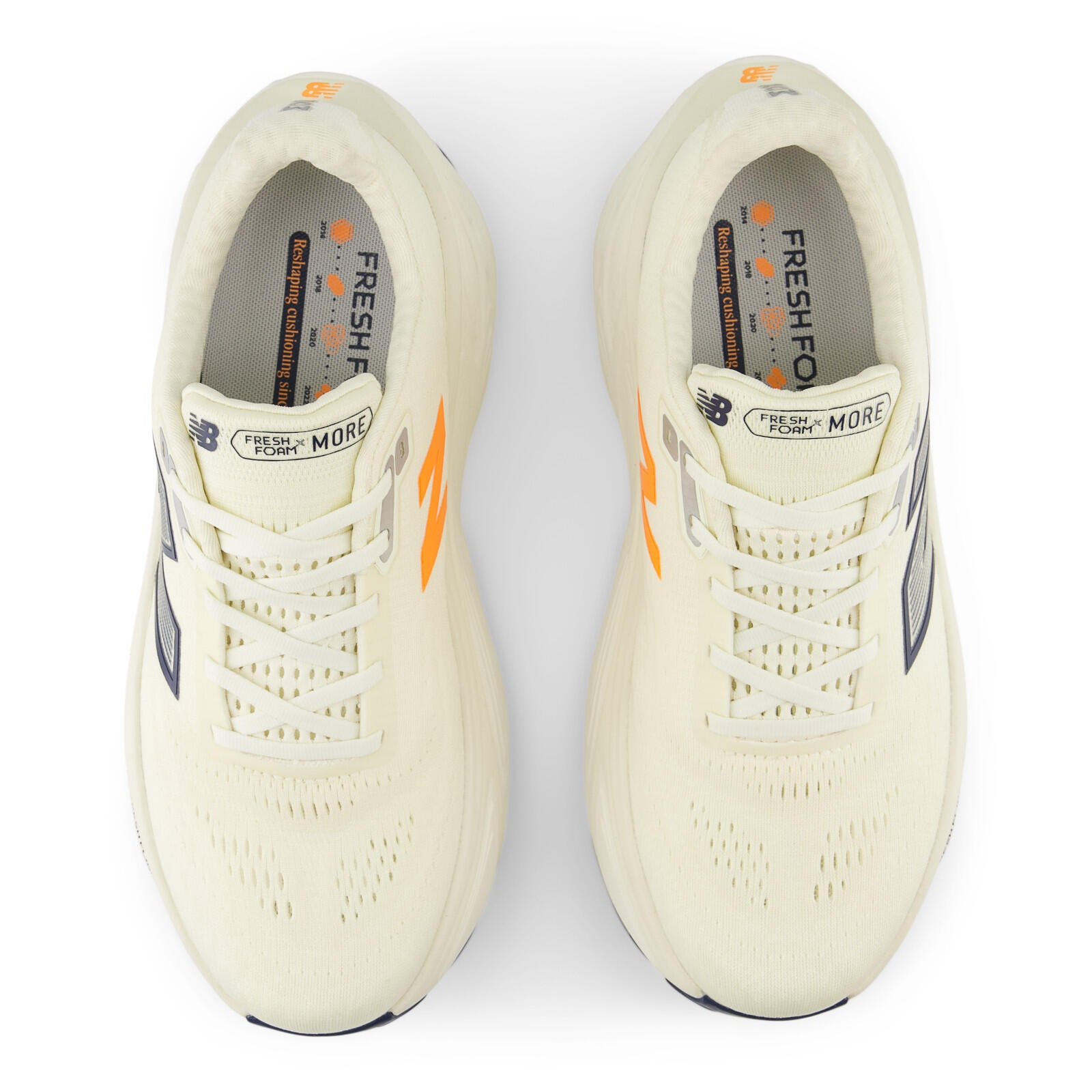 New Balance Fresh Foam X More V5 Men's Running Shoes - Angora
