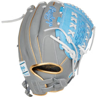 Rawlings Liberty Advanced 12.5" Fastpitch Softball Glove (2026) - Grey/Carolina Blue