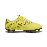 Puma Attacanto FG/AG Youth Soccer Cleats - Yellow/Black