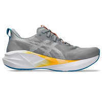 Chaussures De Course Novablast 5 De Asics Pour Hommes - Gravier/Blanc