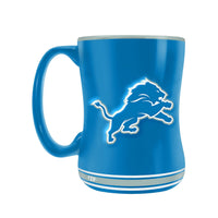 Tasse Sculptée Team Crest (14 oz) De Inglasco - Detroit Lions