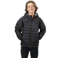 Bauer Team Youth Puffer Jacket - Black