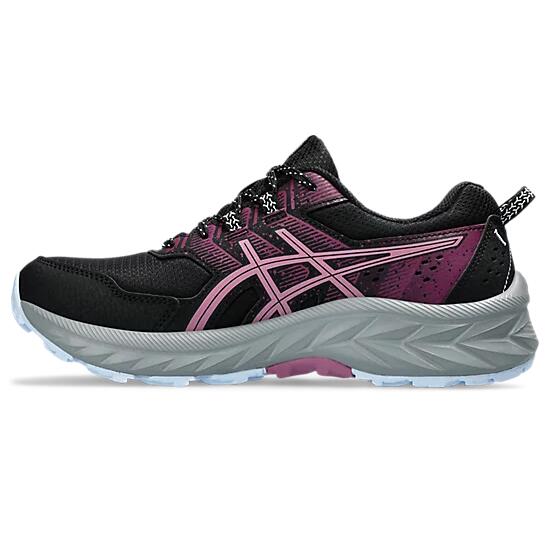 Asics Gel-Venture 9 Women's Trail Running Shoes - Black/Soft Berry